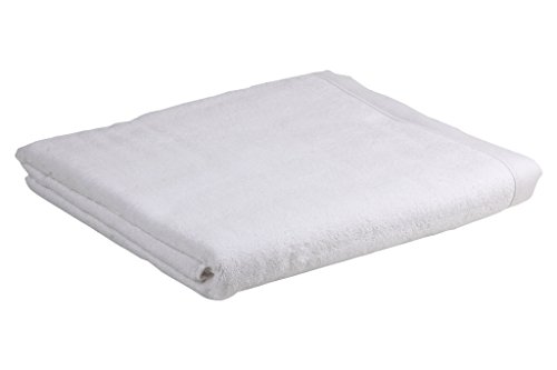 Cofan weißer Farbe 100% Baumwolle | Gewicht 580 g/m² | Maße Duschtuch GR580M2 Modell Paloma 70 x 140 cm, Einheitsgröße von Cofan