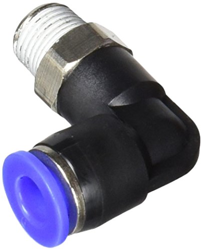 RACOR ROSCADO CODO PLASTICO T-6, R-1/8 - Unid: 10 von Cofan