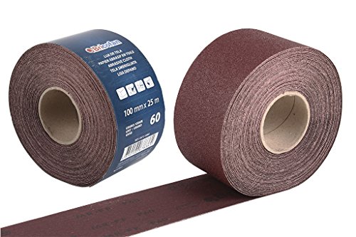 ROLLO LIJA TELA UNIVERSAL 100 X 25 M. G.80 - Unid: 1 von Cofan