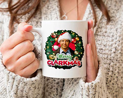 Merry Clarkmas Tasse National Lampoon's Christmas Vacation Keramik-Kaffeetasse, Weihnachtsgeschenke, 325 ml von Coffee Mug