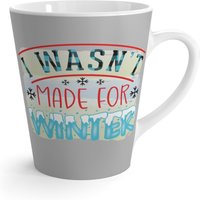 Winter Latte Tasse. "Ich War Nicht Für Den Gemacht" Lustige Kaffeetasse, Kostenloser Versand, Tolle Geschenkideen Herbst, Coole Winterbecher von CoffeeCupsArt