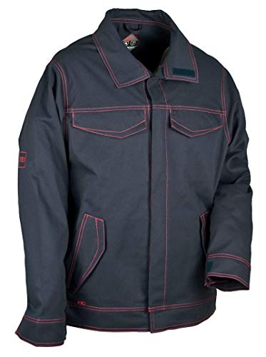 Cofra V260-0-02.Z54 FLAMETEC Jacke Baumwolle 100%, 300G Marineblau, Größe 54 von COFRA