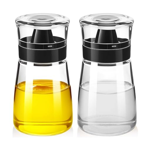 Cofvetia 2 Stück Essig Öl Flaschen Camping,160ML Ölspender Flaschen, Ölspender Glas für Sojasauce Salatdressing Honig Flüssige, Gut Versiegelt für Outdoor, Camping, Picknickküche Cofvetia 2 Stück Essig Öl Flaschen Camping,160ML Ölspender Flaschen, Ölspender Glas für Sojasauce Salatdressing Honig Flüssige, Gut Versiegelt für Outdoor, Camping, Picknickküche von Cofvetia