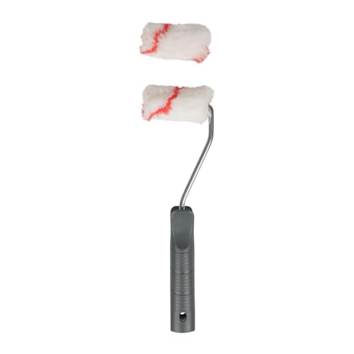 COGEX - Farbwalze – Mini Farbroller 60 mm – 2 Hülsen à 60 mm – Griff aus 100% recyceltem Kunststoff – für Möbel und kleine Flächen – ideal für die meisten Farben von Cogex
