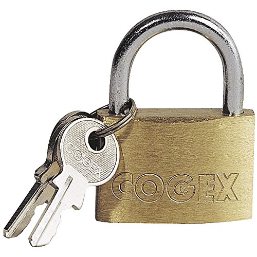 Cogex 80207 Vorhängeschloss Messing 30 mm, dore von Cogex