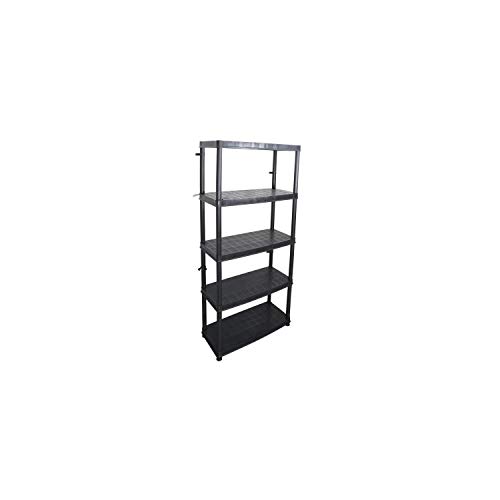 Cogex Regal – 5 Tabletts – 85 x 40 x 185 cm – Schwarz von Cogex