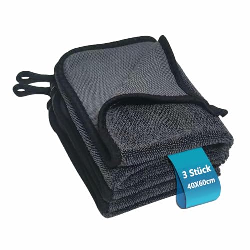 Mikrofaser Trockentuch, Fast Dry Auto Trockentuch, Mikrofasertücher ,Mikrofaser Poliertuch,Großes Saug und Reinigungstuch für Auto, Motorrad, Haushalt Weich, Lackschonend,Fusselfrei (40x60cm,3 Stück) Mikrofaser Trockentuch, Fast Dry Auto Trockentuch, Mikrofasertücher ,Mikrofaser Poliertuch,Großes Saug und Reinigungstuch für Auto, Motorrad, Haushalt Weich, Lackschonend,Fusselfrei (40x60cm,3 Stück) von CogitMin