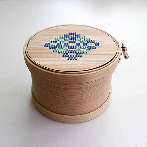 Cohana Magewappa Toolbox Stickrahmen 12cm grün-blau - 1Stk von Cohana