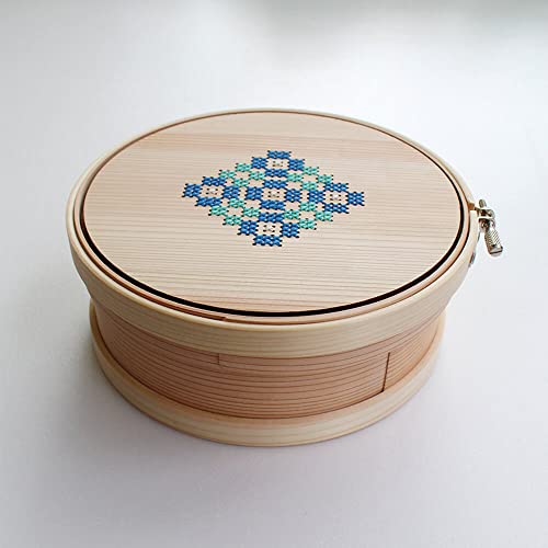 Cohana Magewappa Toolbox Stickrahmen 15cm grün-blau - 1Stk von Cohana