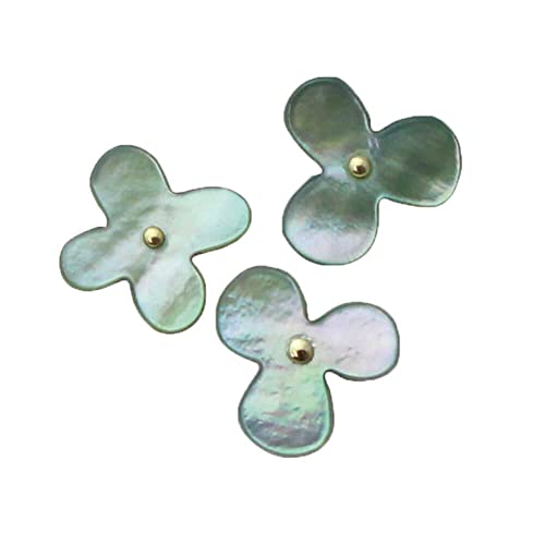 Cohana 45-105 Oyester Shell, Muschel, Green, 14mm Diameter, 3 Count von Cohana