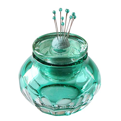 Cohana Otaru Kiriko pin cushion with pins green - 1pc von Cohana