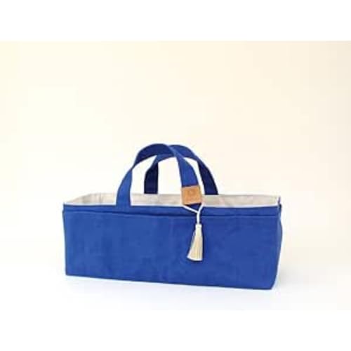 Cohana 45-224 Case, Canvas Leder, Japan Blue, 27x10x10cm von Cohana
