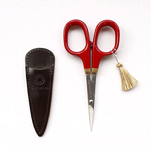 Cohana - Cohana Red (10.5cm) Scissors with Gold Lacquer - 1 Piece von Cohana