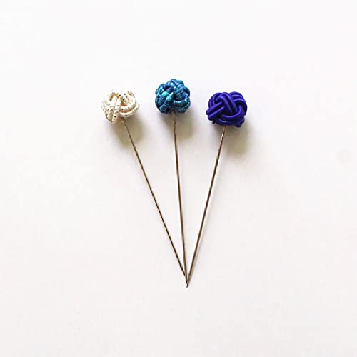Cohana Iida Mizuhiki Sewing pins 0.50x40mm Blue - 1x3pcs von Cohana