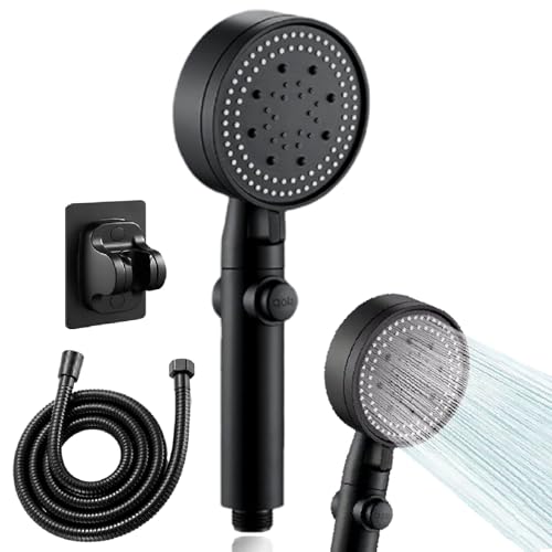 Duschkopf mit Schlauch 2M Duschkopf Wassersparend Handbrause für Dusche Duschbrause und Halterung Ohne Bohren 6 Strahlarten zum Baden und für den Heimgebrauch Duschkopf mit Schlauch 2M Duschkopf Wassersparend Handbrause für Dusche Duschbrause und Halterung Ohne Bohren 6 Strahlarten zum Baden und für den Heimgebrauch von Cohentbliss