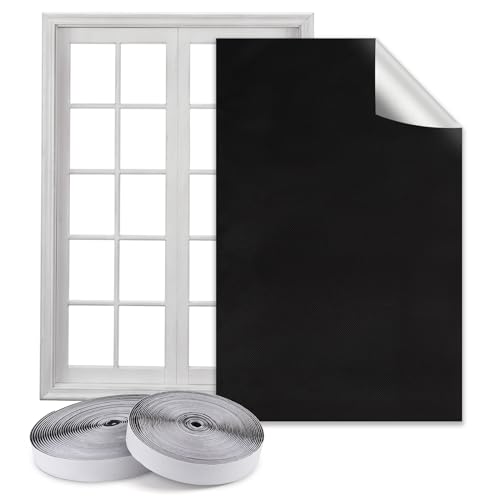 Coicok Fenster Verdunkelung, 200cm x 146cm Dachfenster Verdunkelung Sonnenschutz Fenster mit Wärmedämmschicht, Dachfenster Verdunkelung Sets Verdunkelungsrollo Ohne Bohren, Dachfenster Fenster Coicok Fenster Verdunkelung, 200cm x 146cm Dachfenster Verdunkelung Sonnenschutz Fenster mit Wärmedämmschicht, Dachfenster Verdunkelung Sets Verdunkelungsrollo Ohne Bohren, Dachfenster Fenster von Coicok