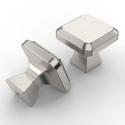 Coinkoly 10 Stück Möbelknöpfe Gebürsteter Nickel Möbelknöpfe Schrankknöpfe Küchenknöpfe Schubladenknöpfe Kleiderschrankknöpfe CK-EU0014 Coinkoly 10 Stück Möbelknöpfe Gebürsteter Nickel Möbelknöpfe Schrankknöpfe Küchenknöpfe Schubladenknöpfe Kleiderschrankknöpfe CK-EU0014 von Coinkoly