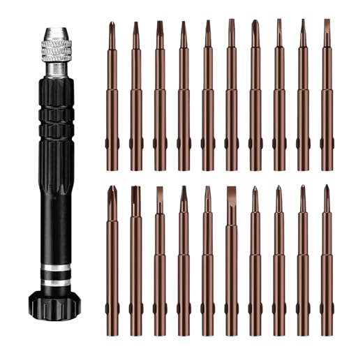 20 in 1 Kleine Schraubendreher Set Brillen Schraubendreher Mini Schraubendreher Set Schraubendreher Set Präzisionsschraubendreher Mikroschraubendreher Sets für Handy Brille Uhren Computer Reparatur 20 in 1 Kleine Schraubendreher Set Brillen Schraubendreher Mini Schraubendreher Set Schraubendreher Set Präzisionsschraubendreher Mikroschraubendreher Sets für Handy Brille Uhren Computer Reparatur von Cokoozoo