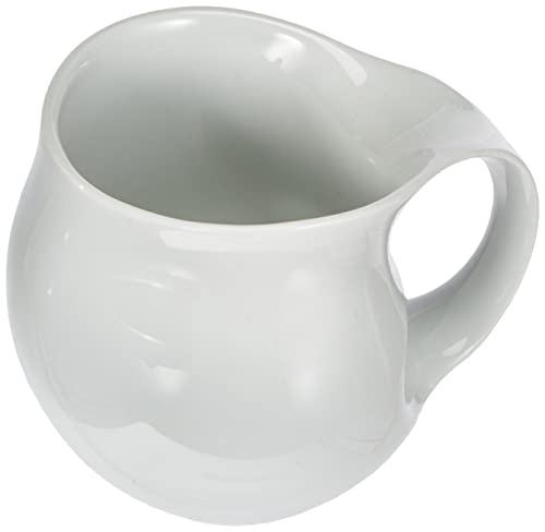 Colani Kaffeebecher, Porzellan, weiß, 11 x 9,5 x 9 cm von Colani