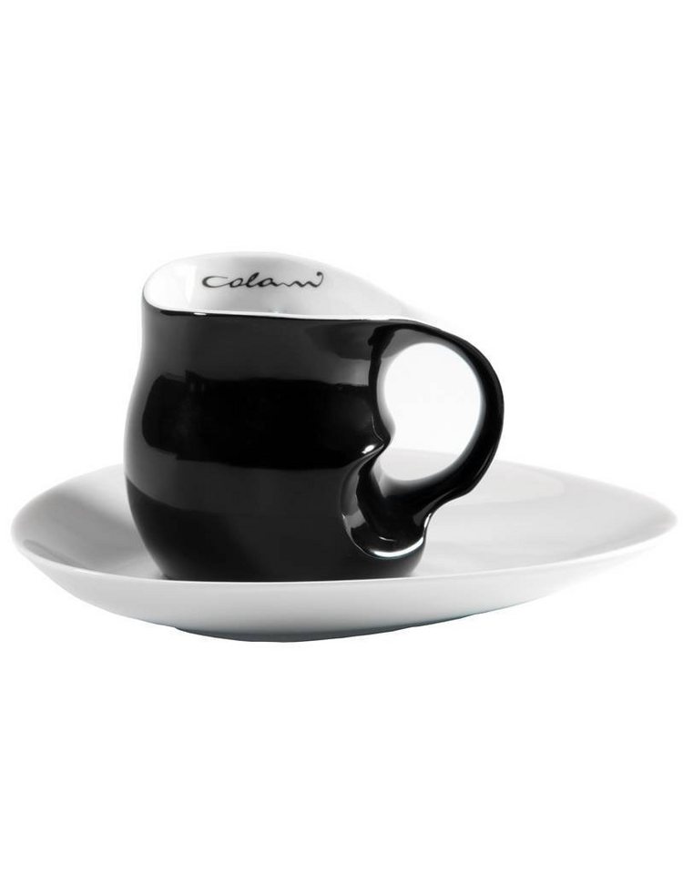 Colani Tasse Luigi Colani Kaffee-/ Cappuccinotasse + Untertasse, Serie "ab ovo", Porzellan, Kaffeeserie "ab ovo" Colani Tasse Luigi Colani Kaffee-/ Cappuccinotasse + Untertasse, Serie "ab ovo", Porzellan, Kaffeeserie "ab ovo" von Colani