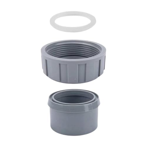 Colcolo 2 Stück 006723F Anschluss Heizungsflansch Verschleißfester PVC-Anschluss -Set von Colcolo