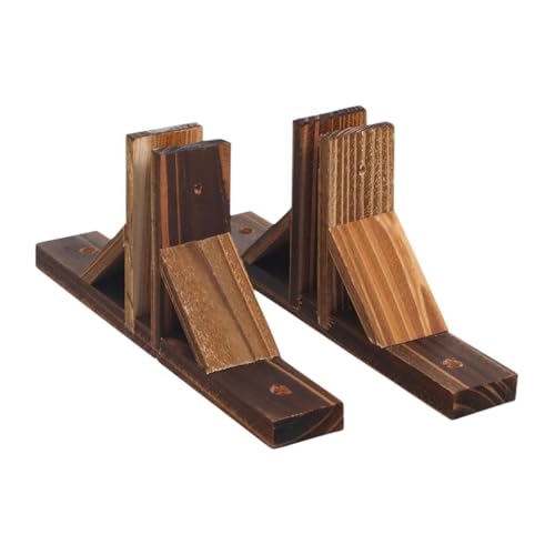 Colcolo 2 Stück Gartenzaun Basis Bildschirm Panel Füße Halterung Regal Fechten liefert Holz Raumteiler Unterstützung Füße Zaun Unterstützung Stehen, S von Colcolo