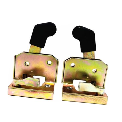 Colcolo 2x Generisches Türschloss Zubehör Reparatur Modifikation Verriegelung Türgriff Set Teile für Gabelstapler Lader Tür Streifenwagen von Colcolo