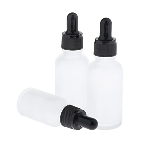 Colcolo 3x 30 ML Mini Milchglas Pipettenflasche Aus Milchglas von Colcolo