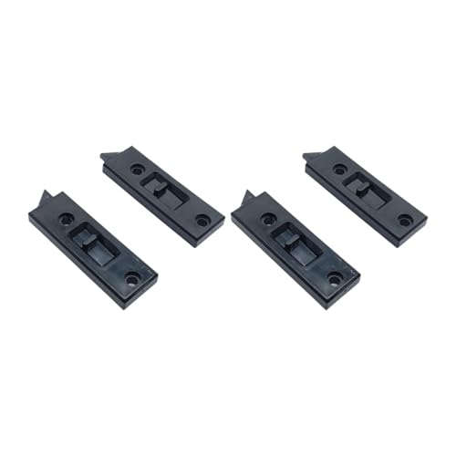 Colcolo 4x Snap in Kippriegel Schiebefenster Kippriegel Ersatz Links und Rechts Hand für Home Robuste reversible Hardware, Schwarz, M Colcolo 4x Snap in Kippriegel Schiebefenster Kippriegel Ersatz Links und Rechts Hand für Home Robuste reversible Hardware, Schwarz, M von Colcolo