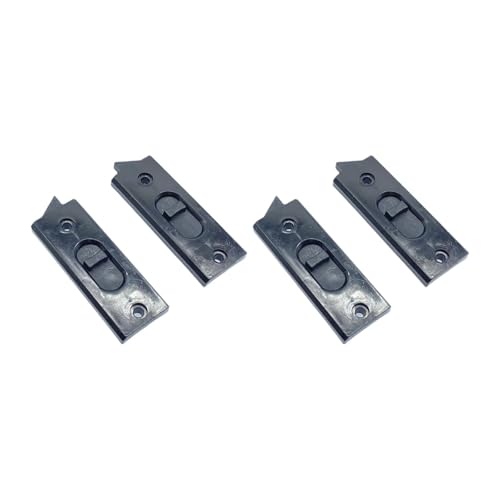 Colcolo 4x Snap in Kippriegel Schiebefenster Kippriegel Ersatz Links und Rechts Hand für Home Robuste reversible Hardware, Schwarz, S Colcolo 4x Snap in Kippriegel Schiebefenster Kippriegel Ersatz Links und Rechts Hand für Home Robuste reversible Hardware, Schwarz, S von Colcolo