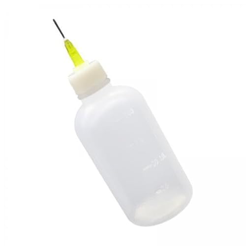 Colcolo 5x 2 100 Ml Nadelspitze Kleber Flasche Applikator Weineist Flasche Flüssigkeit Pipette für Industrielles Quilling DIY Werkzeug von Colcolo