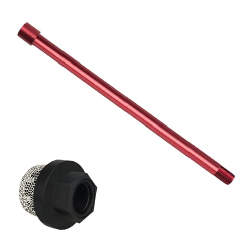 Colcolo Airless-Farbspritzrohr, Aluminiumlegierung, Teilezubehör, Ersatz-Verlängerungsstange für 495 390 490 Airless-Sprühwerkzeug, mit Filter von Colcolo