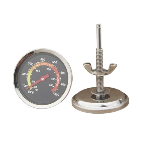 Colcolo BBQ Thermometer Lebensmittelthermometer Fahrenheit und Hitzeanzeige Professionell zum Kochen Temperaturanzeige für Rind-Lamm-Truthahnfleisch Colcolo BBQ Thermometer Lebensmittelthermometer Fahrenheit und Hitzeanzeige Professionell zum Kochen Temperaturanzeige für Rind-Lamm-Truthahnfleisch von Colcolo