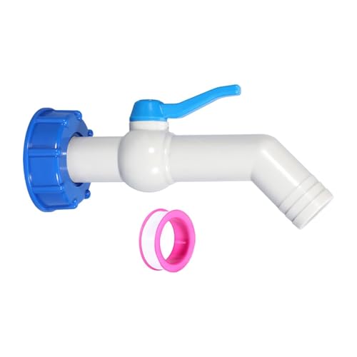 Colcolo -Behälteradapter mit Kugelhahnzubehör, zu installieren, für Gartenschlauch, Wassertankventil, Behälteradapter, Style C Colcolo -Behälteradapter mit Kugelhahnzubehör, zu installieren, für Gartenschlauch, Wassertankventil, Behälteradapter, Style C von Colcolo
