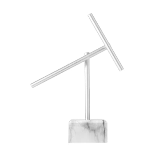 Colcolo Chaotische Pendelbewegungsmaschine, Dekoration, Geschenk, kompaktes Werkzeug, Ornament, physikalisches Modell für Tischparty, Desktop, Männer, Familie, Silber von Colcolo