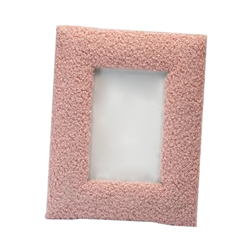 Colcolo Dekorativer Fotorahmen, Desktop-Bilderrahmen, modernes Geschenk, mit Ständer, wandbehangener Fotorahmen, Bilderhalter für Schlafzimmer, ROSA Colcolo Dekorativer Fotorahmen, Desktop-Bilderrahmen, modernes Geschenk, mit Ständer, wandbehangener Fotorahmen, Bilderhalter für Schlafzimmer, ROSA von Colcolo