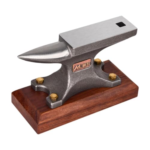 Colcolo Einzelhorn-, Holzsockel, Bastelbedarf, Ausrüstung, kompakter aus Stahlguss, hohe Härte zum Hämmern von Metall Colcolo Einzelhorn-, Holzsockel, Bastelbedarf, Ausrüstung, kompakter aus Stahlguss, hohe Härte zum Hämmern von Metall von Colcolo