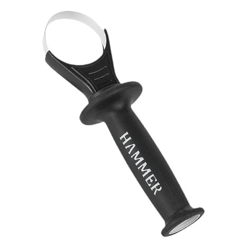 Colcolo Ersatz des vorderen Griffs an der Bohrerseite, stabile Reparaturgriffunterstützung, komfortable Einstellung, 59–65 mm, ergonomischer Zusatzgriff, Pp von Colcolo