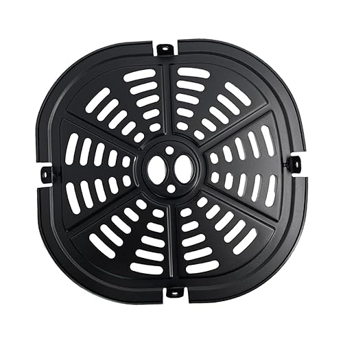 Colcolo Ersatz- für Heißluftfritteusen, Crisper-Platte, Zubehör für Heißluftfritteusen, leicht zu reinigen, langlebig, praktisches Grilltablett zum, Stil c Colcolo Ersatz- für Heißluftfritteusen, Crisper-Platte, Zubehör für Heißluftfritteusen, leicht zu reinigen, langlebig, praktisches Grilltablett zum, Stil c von Colcolo