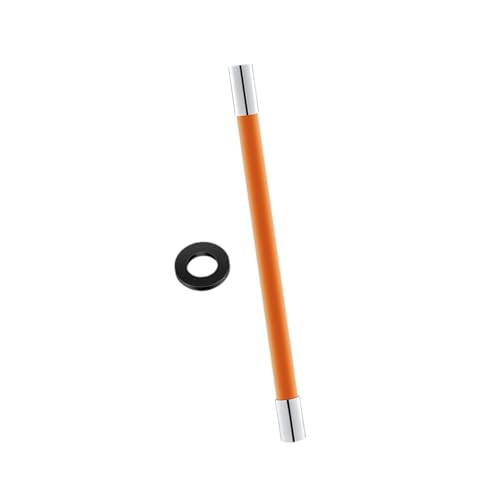 Colcolo Flexibles rohr, um 360 Grad drehbarer Verlängerungsschlauch, Verlängerungsschlauch aus Edelstahl für Badezimmerbalkone, Orange Colcolo Flexibles rohr, um 360 Grad drehbarer Verlängerungsschlauch, Verlängerungsschlauch aus Edelstahl für Badezimmerbalkone, Orange von Colcolo