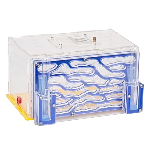 Colcolo -Gehäuse, Nest, Farm, DIY-Zubehör, Villa, Lernhabitat, Schaukasten für Kindertag, Geburtstagsgeschenk, Liebhaber, Tischplatte, Blau Colcolo -Gehäuse, Nest, Farm, DIY-Zubehör, Villa, Lernhabitat, Schaukasten für Kindertag, Geburtstagsgeschenk, Liebhaber, Tischplatte, Blau von Colcolo
