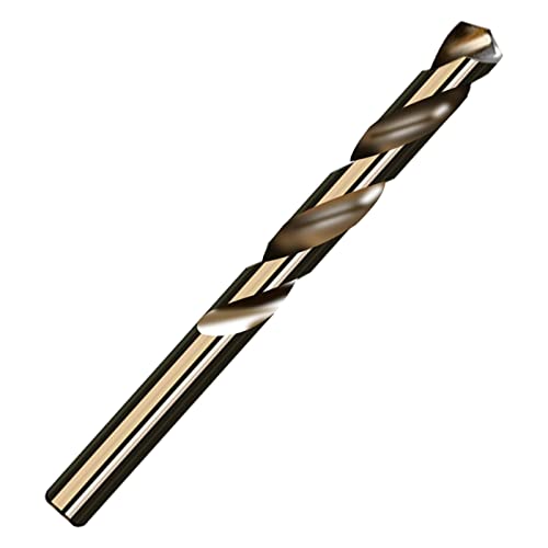 Colcolo Hochgeschwindigkeitsstahl-Zylinderschaft-Spiralbohrer-Hitzebeständigkeits-Bit-Set Schaftbohrer-Verschleißfestigkeits-Bohrer für Metall, Kupfer, Holz, von Colcolo