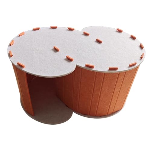 Colcolo Katzenspieltunnel, Bett, Spielplatz, doppellagig, leicht zu reinigen, ganzjährig, Katzenhöhle, Haustierhaus für mehrere Katzen, Kätzchen, XL Colcolo Katzenspieltunnel, Bett, Spielplatz, doppellagig, leicht zu reinigen, ganzjährig, Katzenhöhle, Haustierhaus für mehrere Katzen, Kätzchen, XL von Colcolo