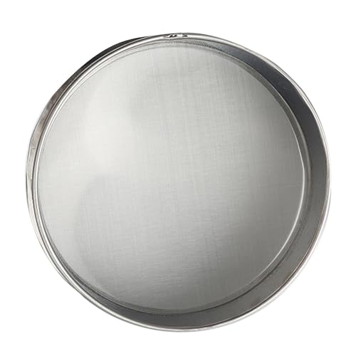 Colcolo Keramikglasur Sieb Multifunktional, feines Netzsiebrunde 100 Mesh, 304 Edelstahl zum Pulvering Backpigment, 15cm von Colcolo