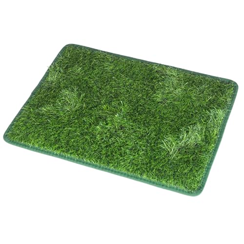 Colcolo Kunstrasenmatte für Hunde zum Training von Haustieren, leicht zu reinigende Hunde-PIPI-Pad-Fußmatte, waschbar, weicher Kunstrasen, M von Colcolo