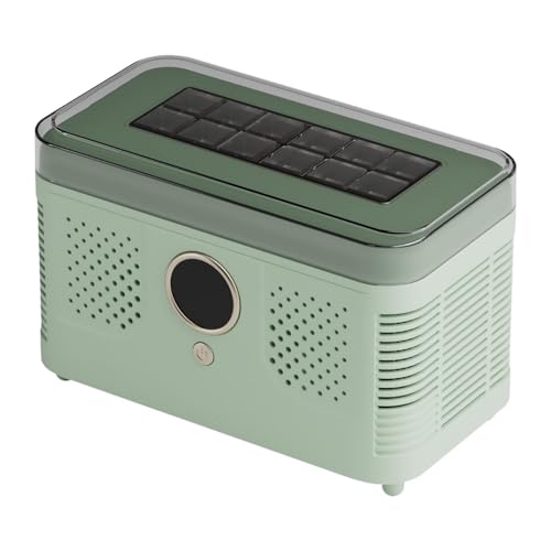Colcolo Mini-Eiswürfelbereiter für die Arbeitsplatte, mit Eiswürfel-Clip, tragbares Gefriergerät, Eismaschine für Picknick, Bar, Küche, Grill, Wohnmobil, GrÜn von Colcolo