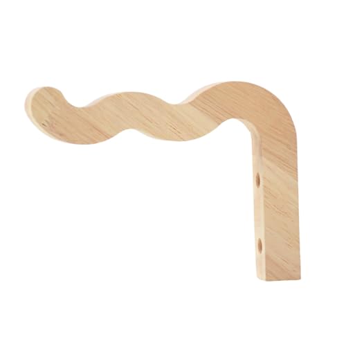 Colcolo Pflanzenhänger, Blumenkorb-Aufhänger für den Innen- und Außenbereich, Wandmontage, Massivholz, für Windspiele, Pflanzgefäße, Gartenzubehör, Helles Holz Colcolo Pflanzenhänger, Blumenkorb-Aufhänger für den Innen- und Außenbereich, Wandmontage, Massivholz, für Windspiele, Pflanzgefäße, Gartenzubehör, Helles Holz von Colcolo