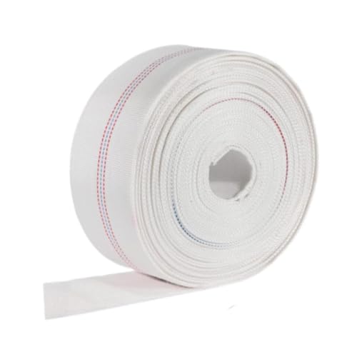Colcolo Polyester Flachwasserschlauchentladungsfeuerschlauch Mehrzweck -Abflussschlauch für landwirtschaftliche Bewässerung leicht abnehmbar, 2inch Width 10m Long von Colcolo