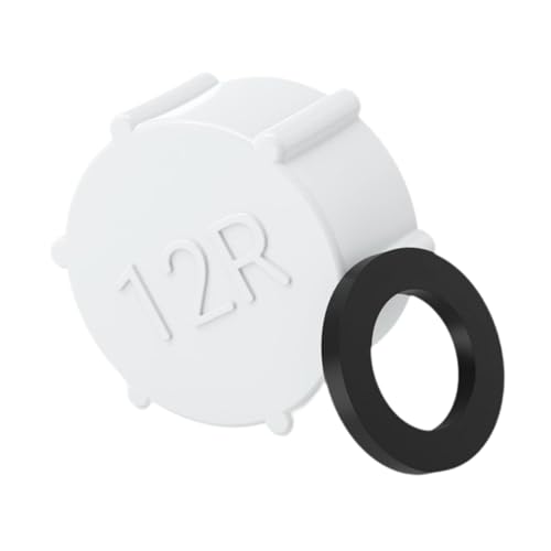 Colcolo Pool -Sandfilter -Abflusskappe, Sandfilterabdeckung Teichspas Vorräte, Schwimmbadzubehör weiß, Abflussventilkappe für 28647e von Colcolo