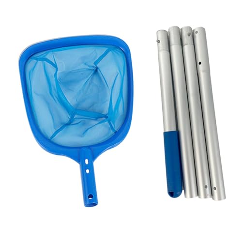 Colcolo Pool Skimmer Netto -Schwimmbad -Reinigung Netting für Spa -Wartung über gemahlenem Pool Blatt Rake Net Kee Resistant, Einzelpol 38 cm von Colcolo